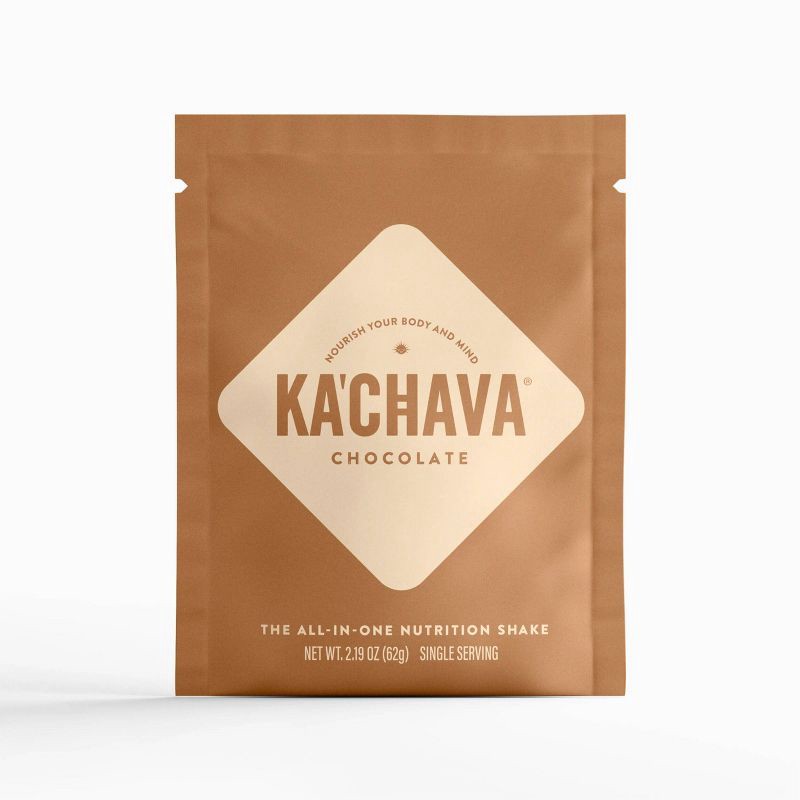 slide 9 of 9, Ka'Chava All-In-One Plant Based Nutritional Shake Powder - Single Serve - Chocolate - 10.93oz/5ct, 10.93 oz, 5 ct