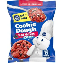 Pillsbury Red Velvet Oreo RTB Cookie Dough - 14oz