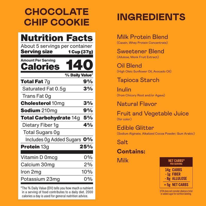 slide 2 of 6, MAGIC SPOON Chocolate Chip Protein Breakfast Cereal - 7oz, 7 oz