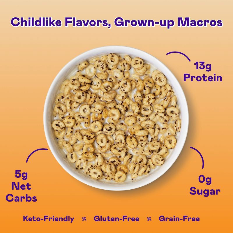 slide 3 of 6, MAGIC SPOON Chocolate Chip Protein Breakfast Cereal - 7oz, 7 oz