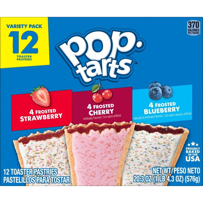 slide 14 of 14, Pop-Tarts Frosted Fruit Variety Pack - 12ct / 20.3oz, 12 ct; 20.3 oz
