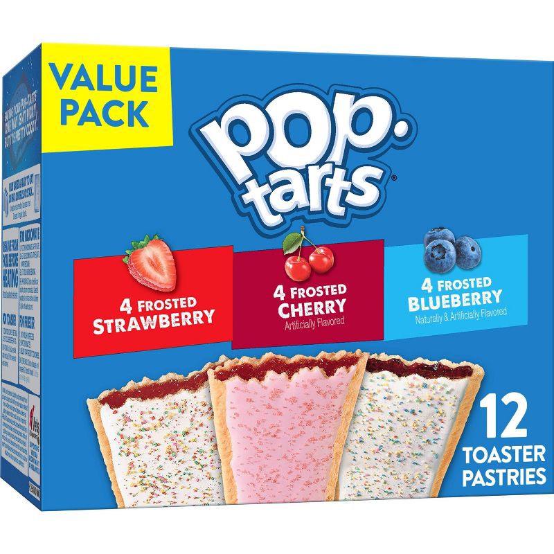 slide 1 of 14, Pop-Tarts Frosted Fruit Variety Pack - 12ct / 20.3oz, 12 ct; 20.3 oz