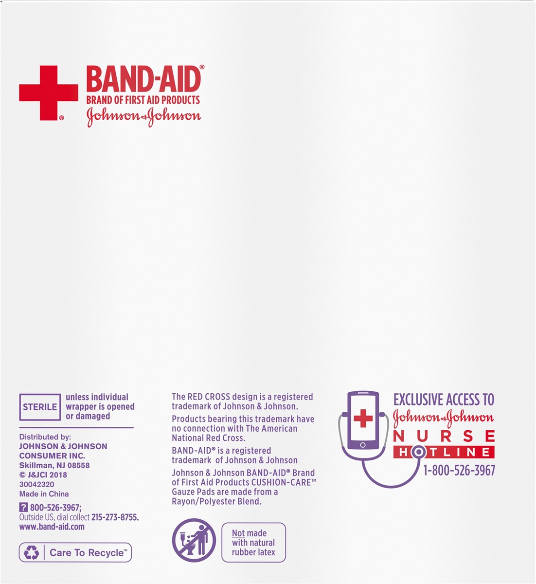 slide 9 of 10, BAND-AID Brand Large Gauze Pads, 10 ct