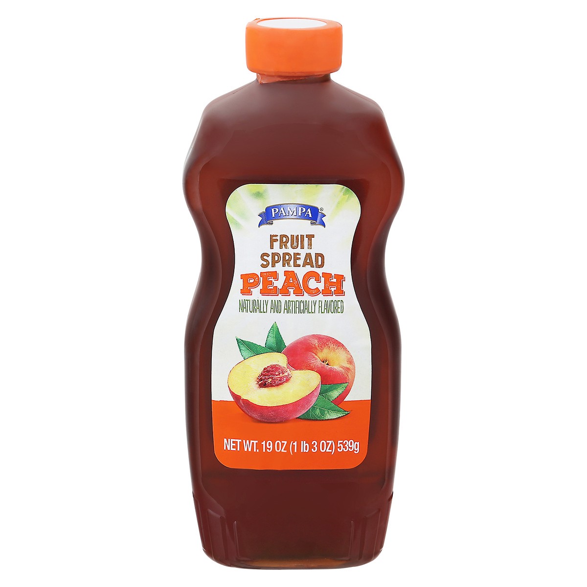 slide 5 of 14, Pampa Peach Squeeze Jelly - 19 oz, 19 oz