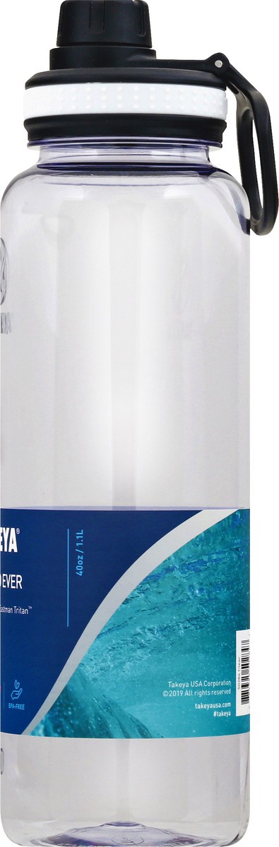 slide 8 of 9, Takeya Tritan Spout Bottle Clear, 1 ct