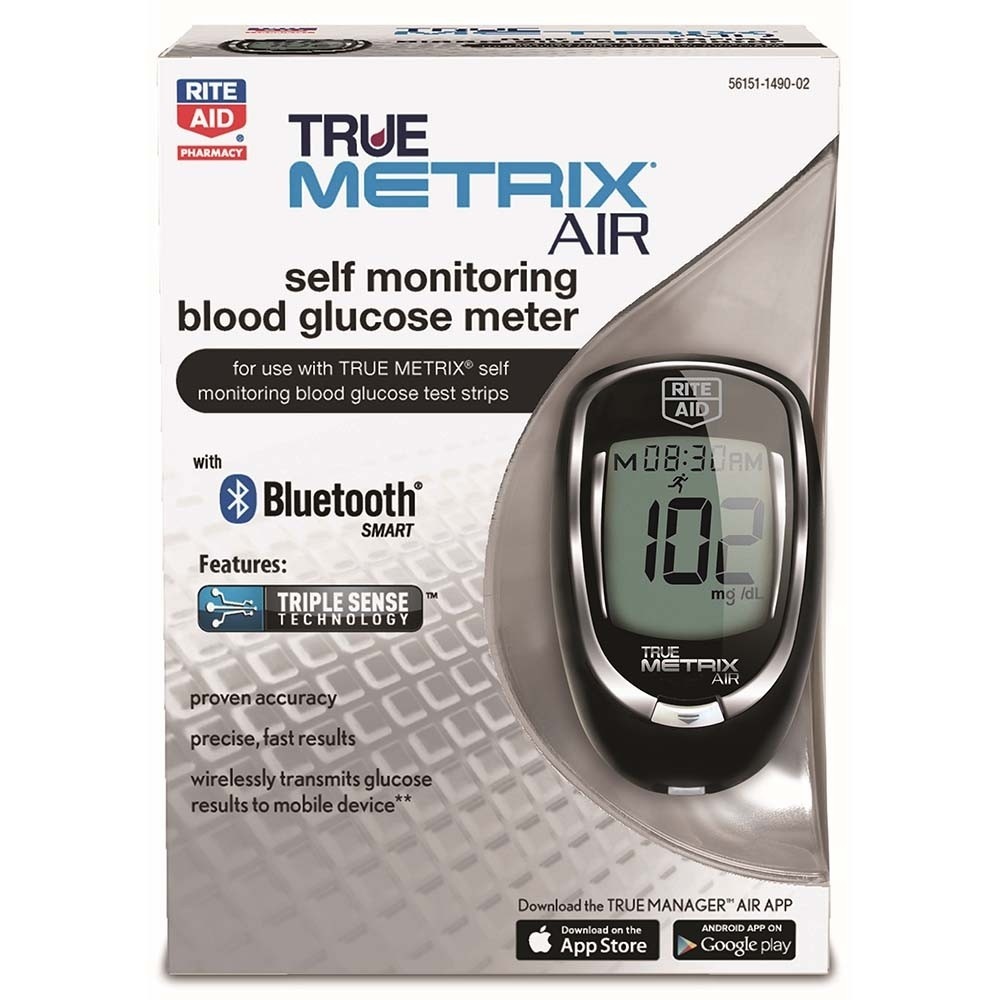 slide 1 of 1, Rite Aid Ra True Metrix Air Meter, 1 ct