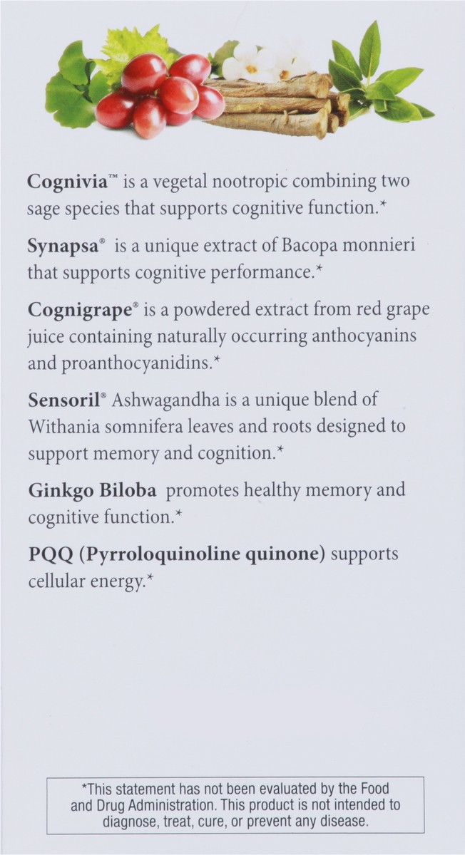 slide 6 of 9, Nature's Answer CogniMAX Vegetarian Capsules, 60 ct