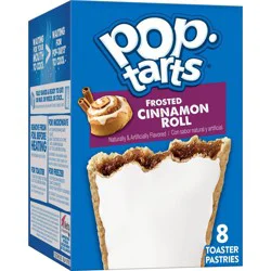 Pop-Tarts Frosted Cinnamon Roll​ Filling Toaster Pastries - 13.5oz/8ct