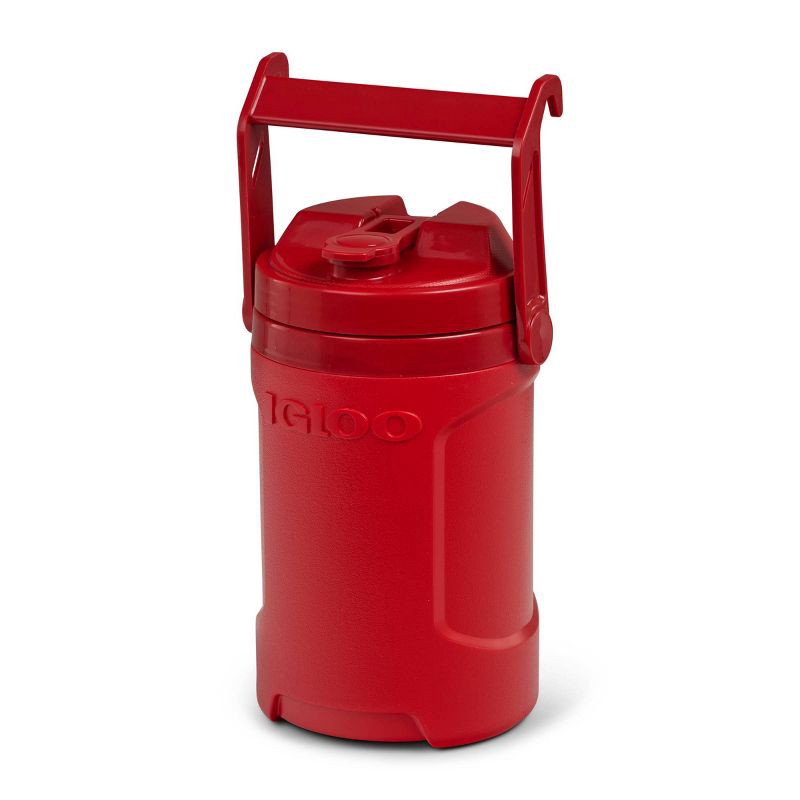 slide 2 of 6, Igloo Latitude Half Gallon Cooler Jug - Red: BPA-Free, Insulated, Portable Beverage Server, 1 ct