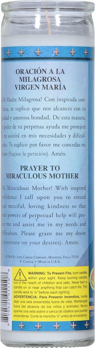slide 8 of 13, St. Jude Miraculous Mother Candle 1 ea, 1 ct