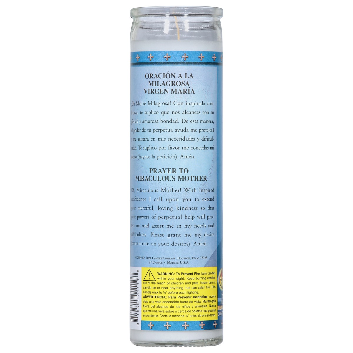 slide 2 of 13, St. Jude Miraculous Mother Candle 1 ea, 1 ct