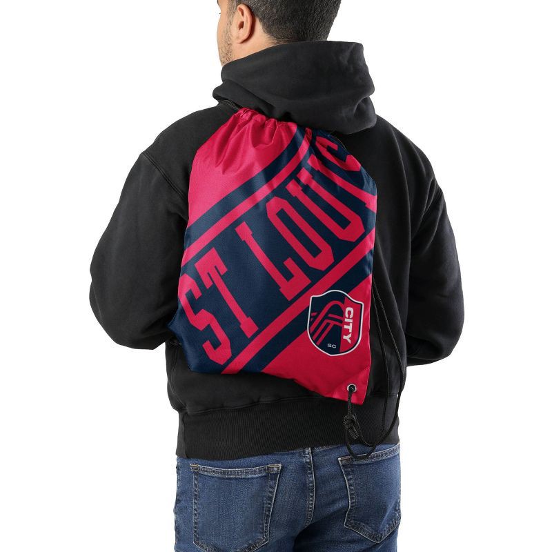 slide 2 of 2, MLS Sporting Kansas City Drawstring Bag, 1 ct
