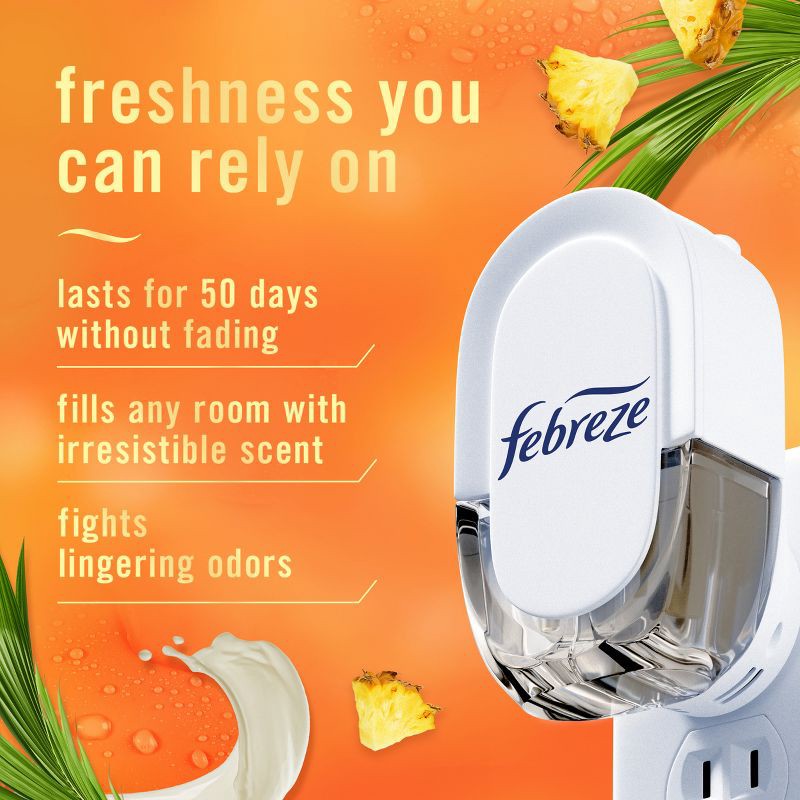 slide 2 of 14, Febreze Luxe Plug Dual Air Freshener Refills - Tropical Blend - 1.75 fl oz/2ct, 1.75 fl oz, 2 ct