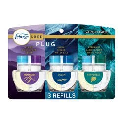 Febreze Plug Triple Air Freshener Refills - Mixed Elemental - 2.63 fl oz/3ct