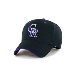 MLB Colorado Rockies Youth Money Maker Hat: Adjustable Cotton Baseball Cap