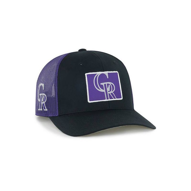 slide 2 of 3, MLB Colorado Rockies Gaze Hat: Adjustable Snapback, Team Logo Design, 1 ct