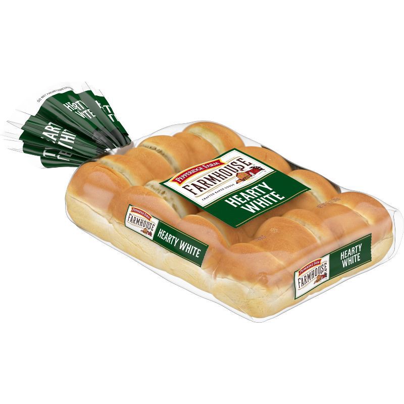 slide 3 of 6, Pepperidge Farm Farmhouse Hearty White Dinner Rolls - 12ct / 12oz, 12 ct; 12 oz