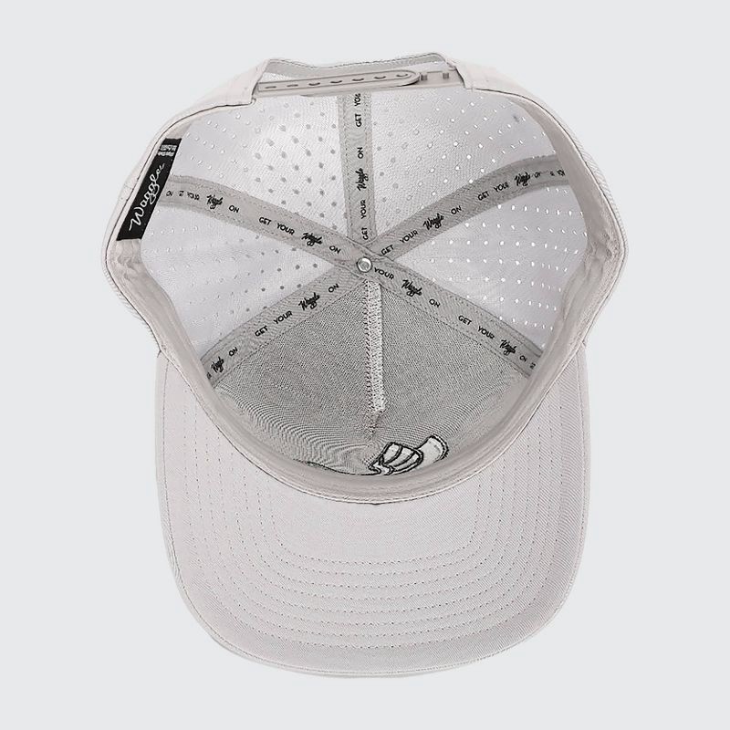 slide 6 of 6, Waggle Hat Decoy: Light Gray Adult Animal Icon Trucker Style, 1 ct