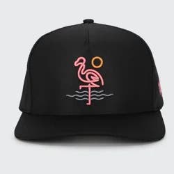 Waggle Hat Flamingo Bay: Adjustable Logo Baseball Hat