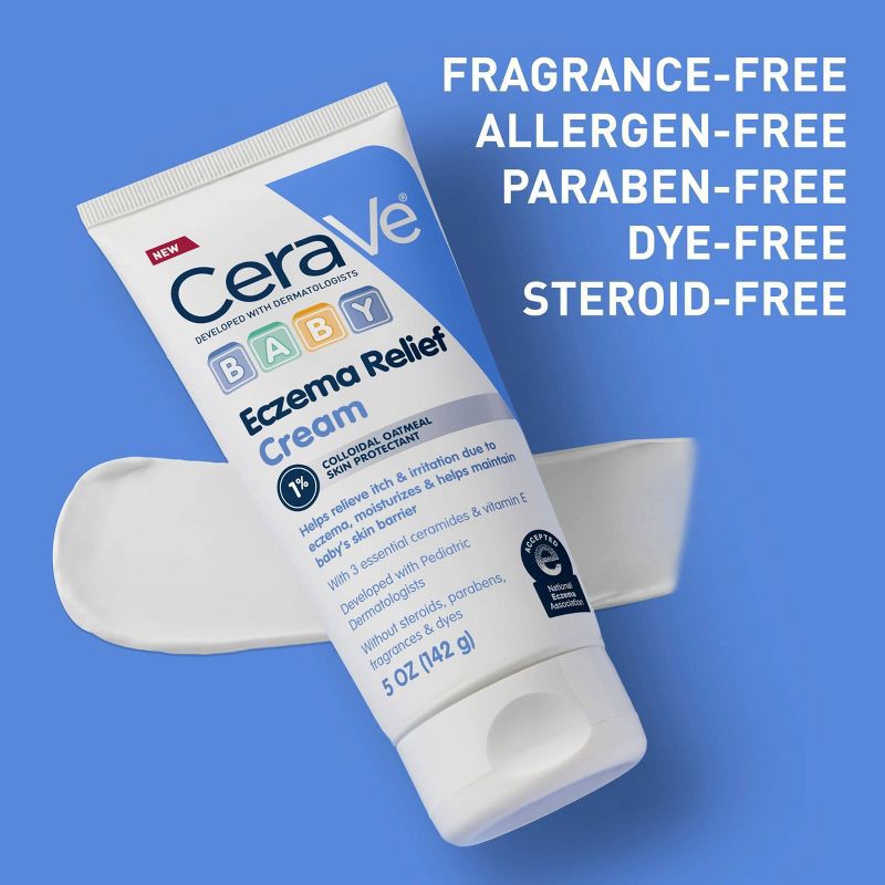 slide 5 of 13, CeraVe Baby Eczema Cream - 5oz, 5 oz