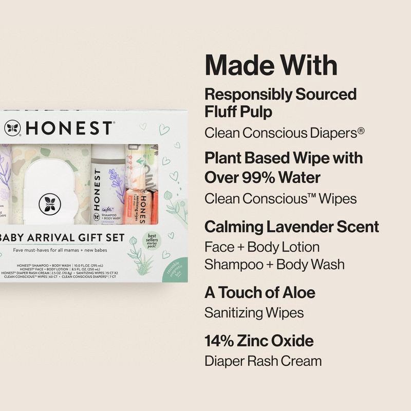 slide 6 of 7, The Honest Company Baby Arrival Gift Set, 1 ct
