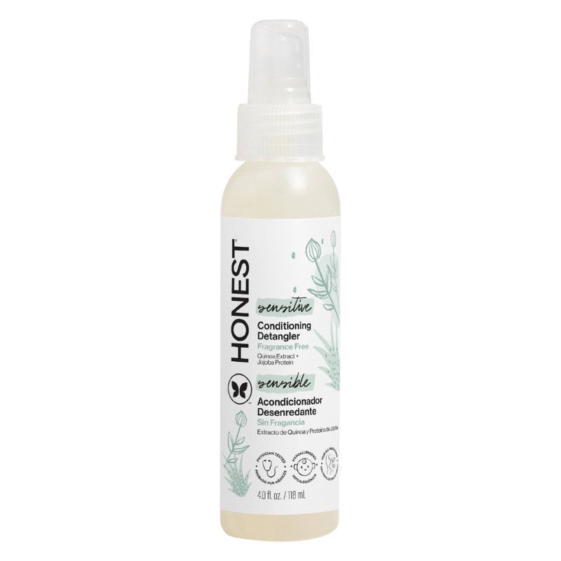 slide 1 of 11, The Honest Company Sensitive Conditioning Detangler - Fragrance Free - 4 fl oz, 4 fl oz