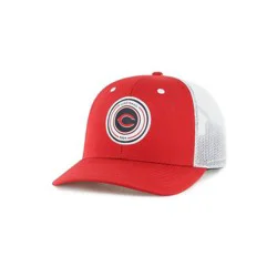 MLB Cincinnati Reds Orbit Hat: Adjustable Snapback, Team Logo, Mesh Fabric