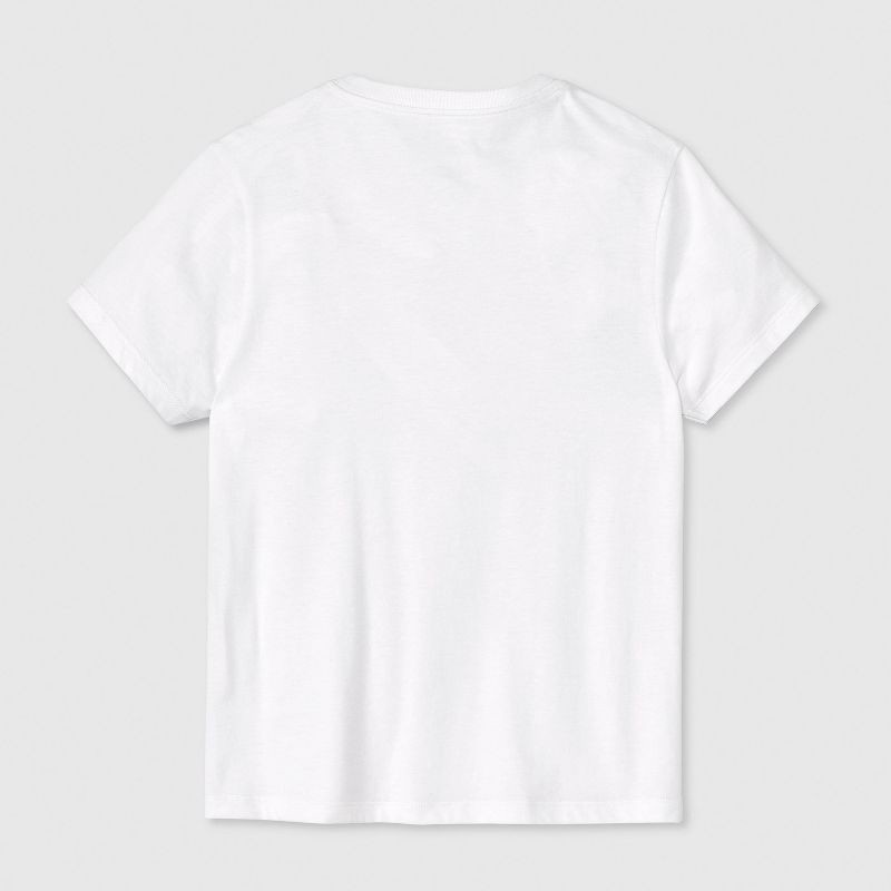 slide 3 of 4, Boys' 5pk Crew Neck T-Shirt - Cat & Jack™ White XS, 5 ct