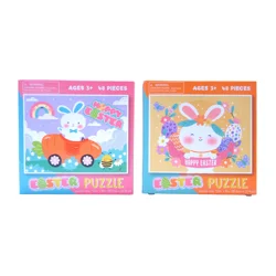 Meijer Corporate Seasonal Easter Puzzle, 48 Pieces, 2 Assortments