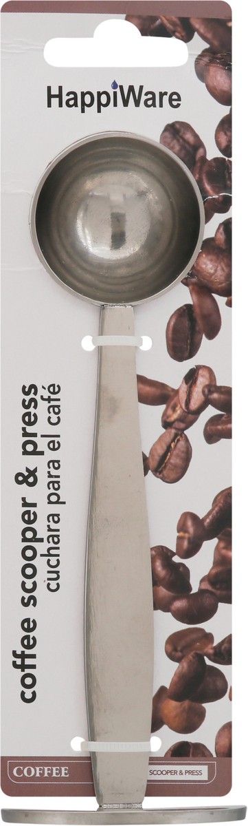 slide 7 of 9, Happiware Coffee Scooper & Press 1 ea, 1 ct
