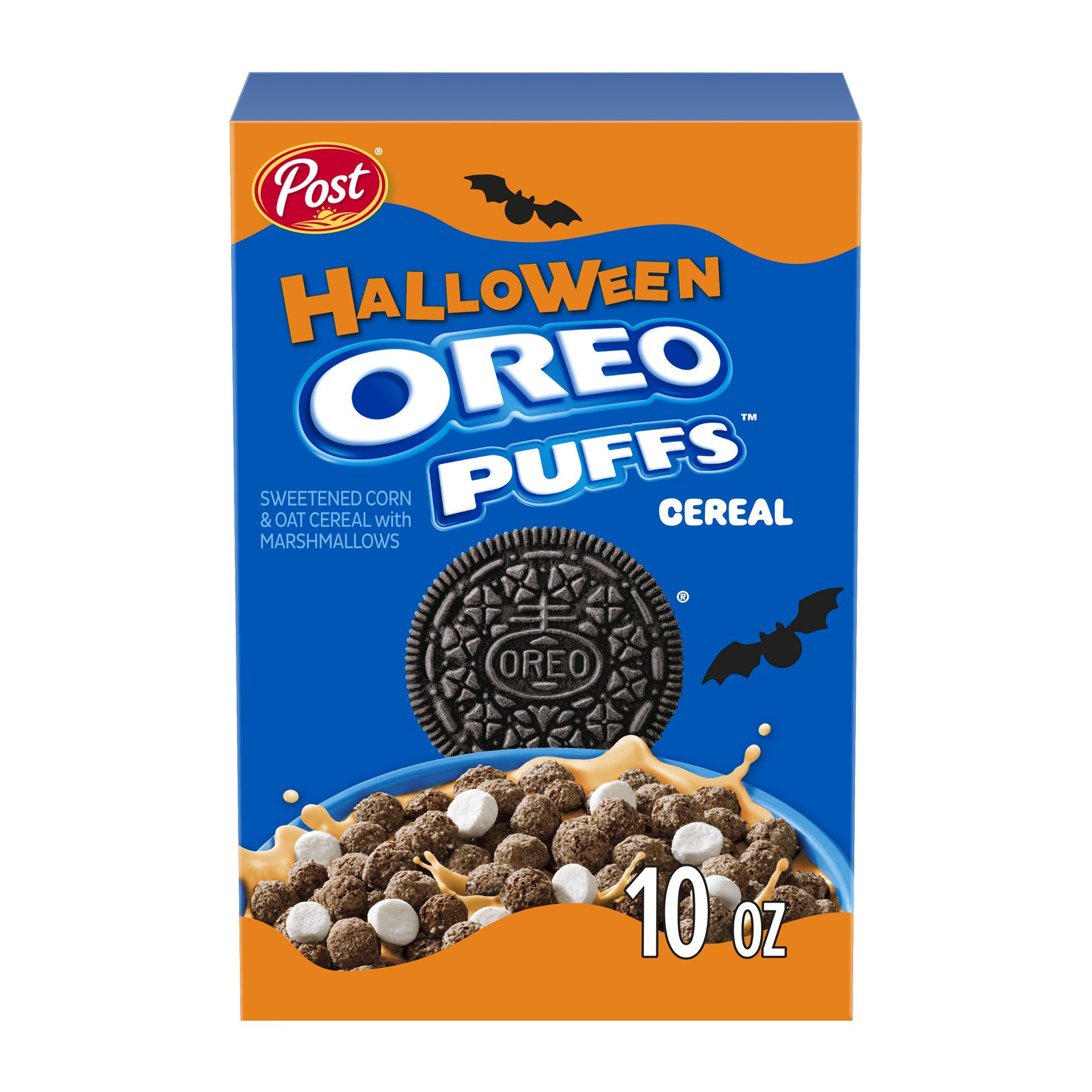 slide 1 of 1, 1/10 Post Halloween Oreo Puffs, 10 oz
