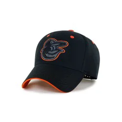 MLB Baltimore Orioles Youth Black Money Maker Hat: Cotton Twill, Adjustable Snapback