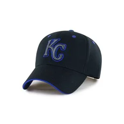 MLB Kansas City Royals Youth Black Money Maker Hat: Cotton Twill, Adjustable Snapback