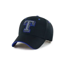 MLB Texas Rangers Youth Black Money Maker Hat: Cotton Twill, Adjustable Snapback