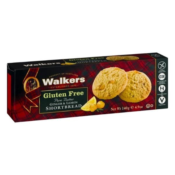 slide 1 of 1, Walker's Ginger Lemon Shortbread Cookie, 