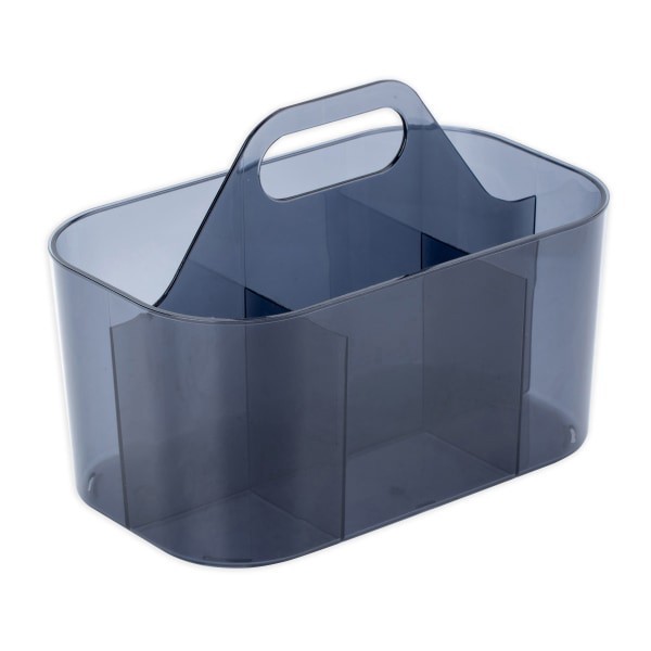 slide 3 of 3, Realspace Acrylic Storage Caddy, 7""H X 6""W X 4-3/4""D, Blue, 1 ct