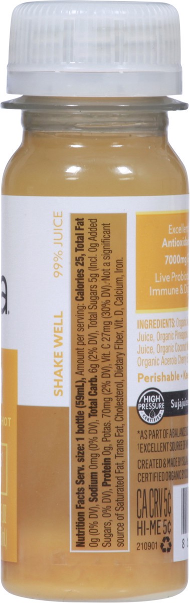 slide 9 of 9, Suja Organic Ginger Wellness Shot, 2 fl oz Bottle, 2 fl oz
