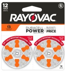Rayovac Size 13 Hearing Aid Batteries