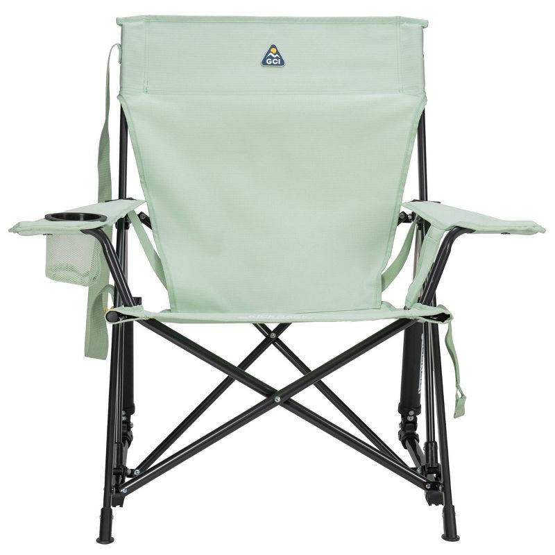 slide 2 of 11, GCI Outdoor Pod Rocker Portable Rocking Camping Chair - Pastel Green, 1 ct