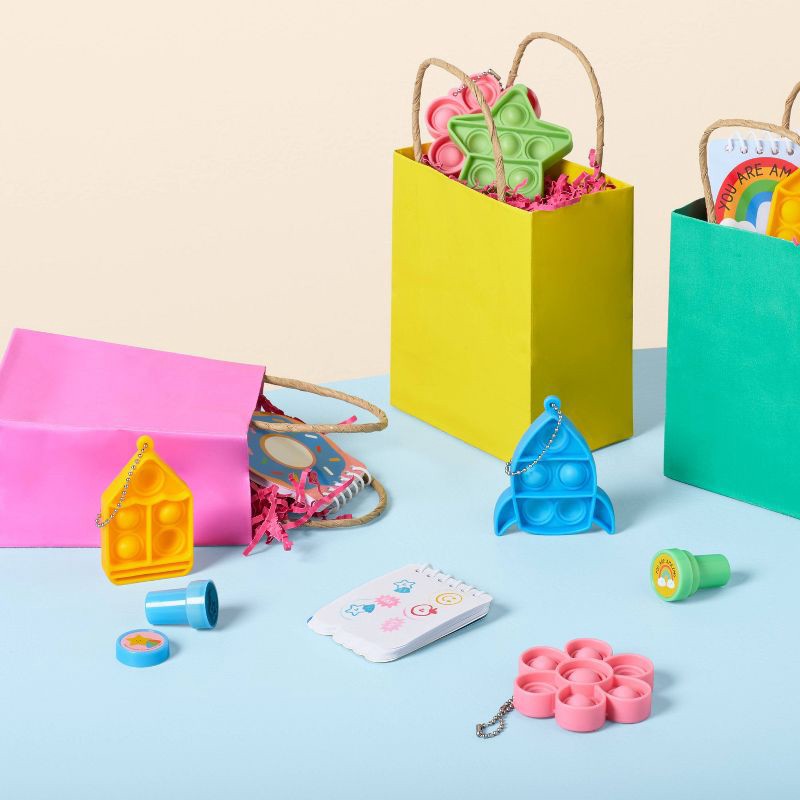 slide 2 of 3, 15ct Fun Shaped Stamps Classroom Party Favor - Spritz™, 15 ct