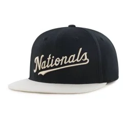 MLB Washington Nationals Cantos Hat: Adjustable Cotton Baseball Cap, Team Logo Design
