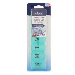 Apex 7-Day Ultra Bubble-Lok Pill Organizer - Each