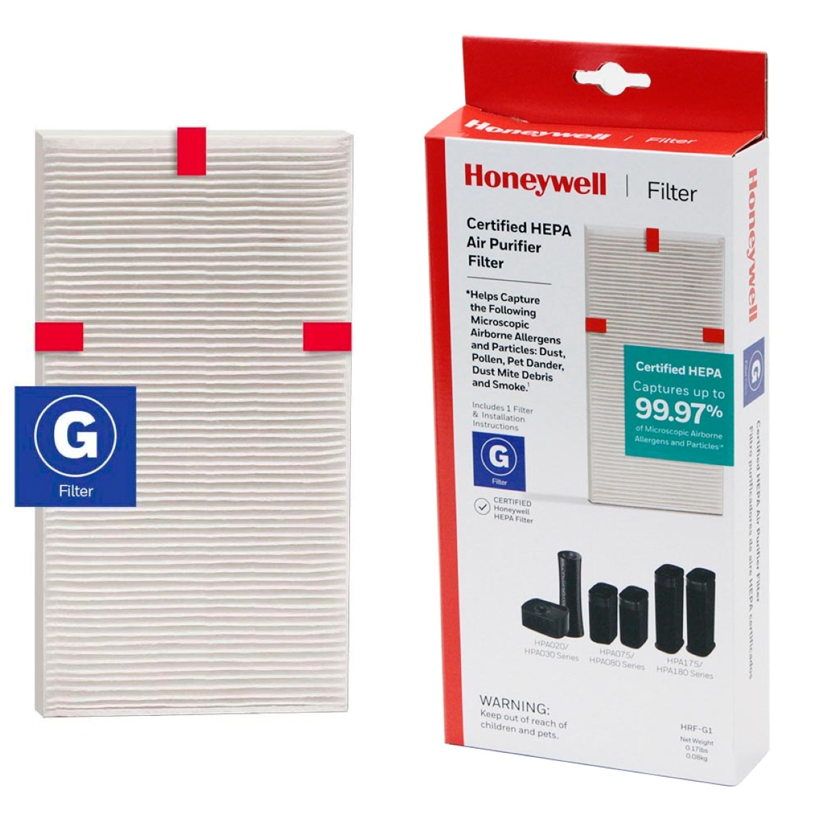 slide 2 of 2, Honeywell HEPA Filter 1 ea, 1 ct