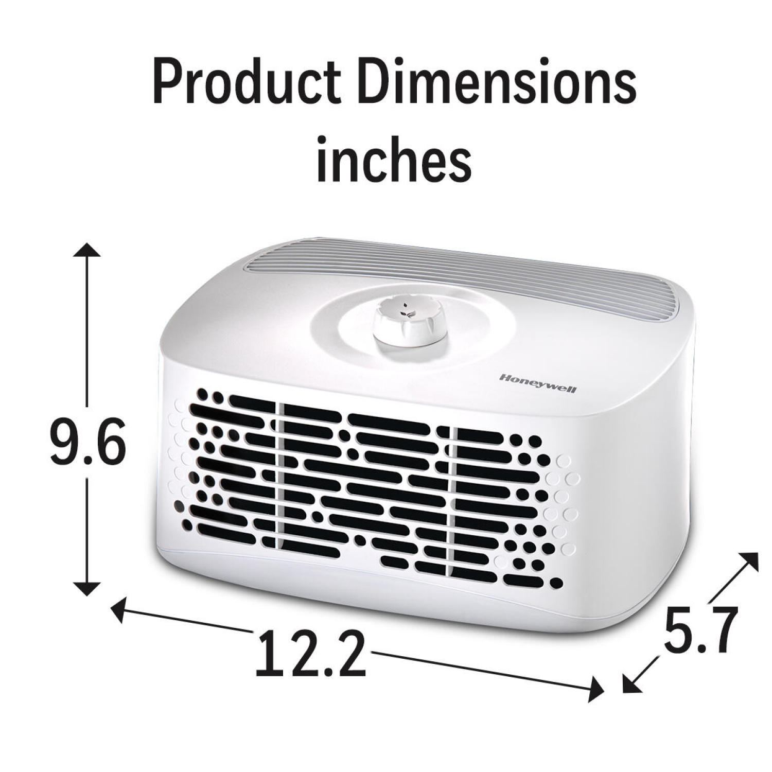 slide 5 of 5, Honeywell Compact Tabletop Air Purifier 1 ea, 1 ct