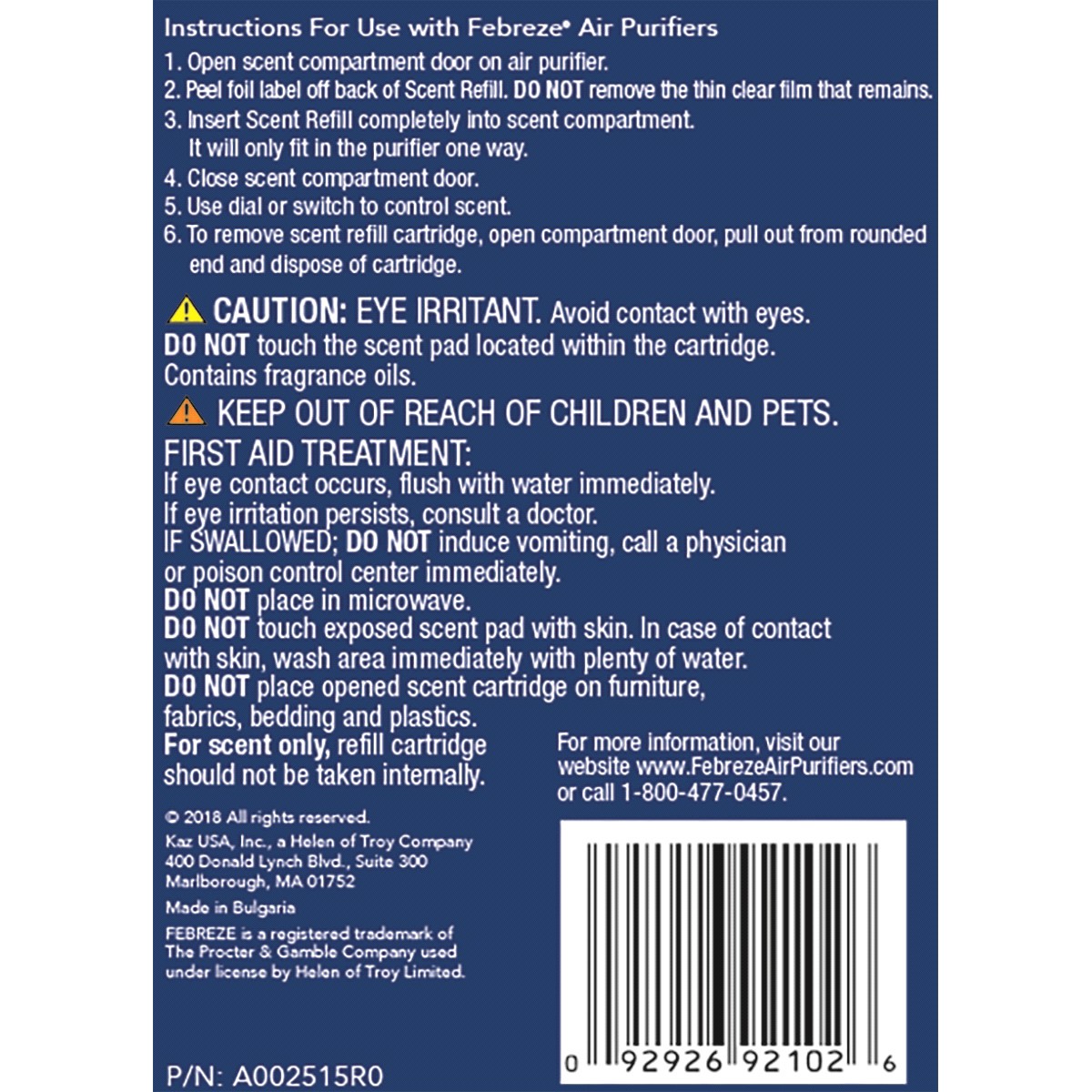 slide 9 of 13, Febreze Linen & Sky Air Purifier Scent Refill, 2 ct