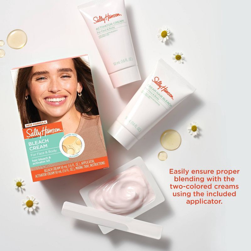 slide 3 of 10, Sally Hansen Bleach Cream For Face & Body - 1.6oz, 1.6 oz