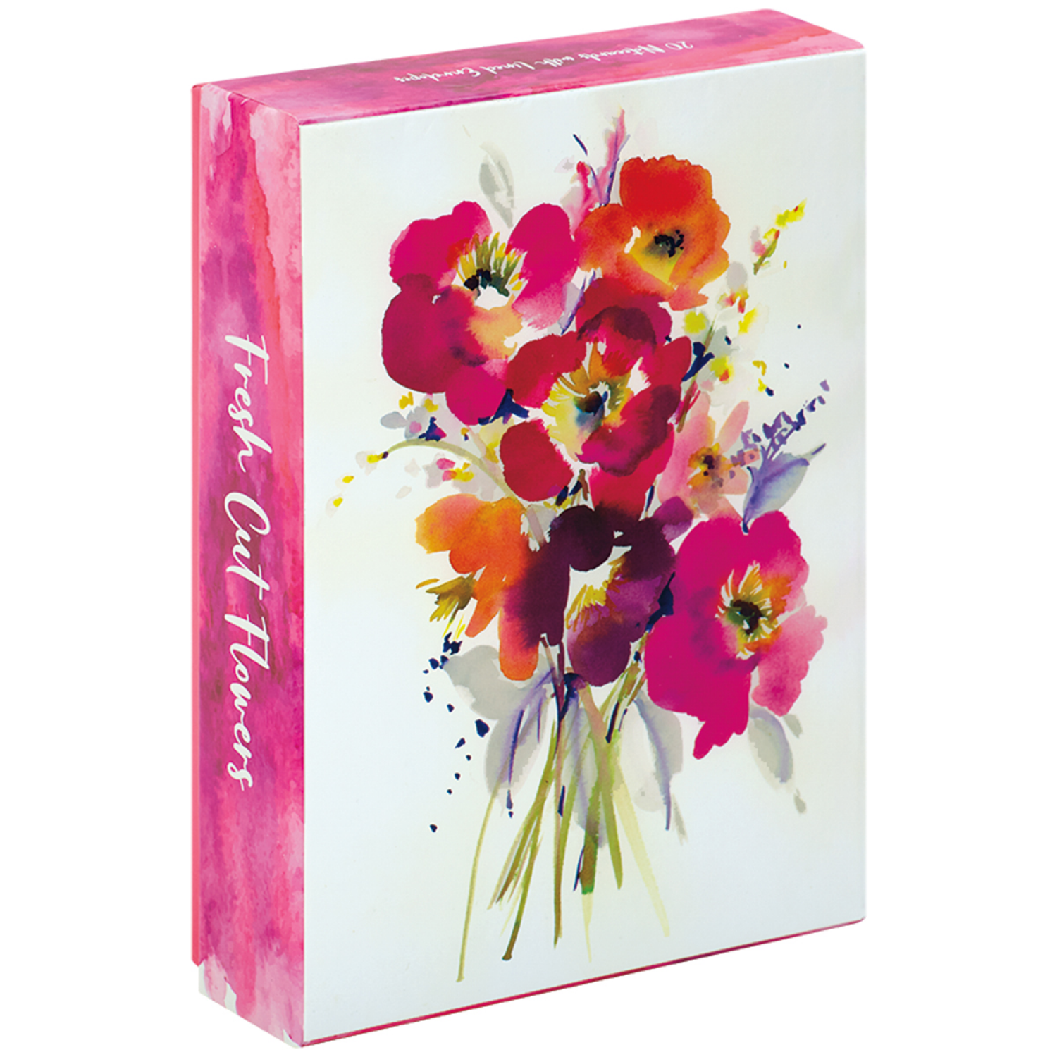 slide 1 of 1, Avanti Niquead Boxed Notes Wtrclr Floral, 1 ct