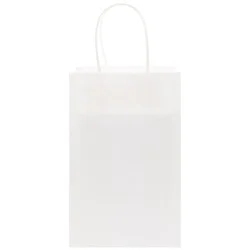 IG Design Kraft Paper Gift Bag - White