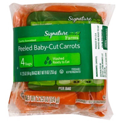 slide 1 of 5, Bolthouse Farms Mini Carrots Peeled, 