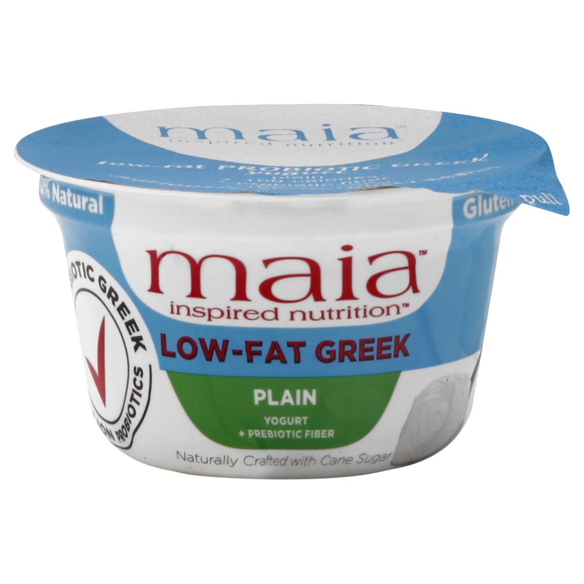 slide 2 of 4, MaiaOrganic Grass-Fed Plain Greek Yogurt 5.3 oz, 5.3 oz